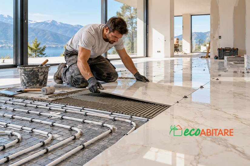 pavimenti riscaldamento a terra